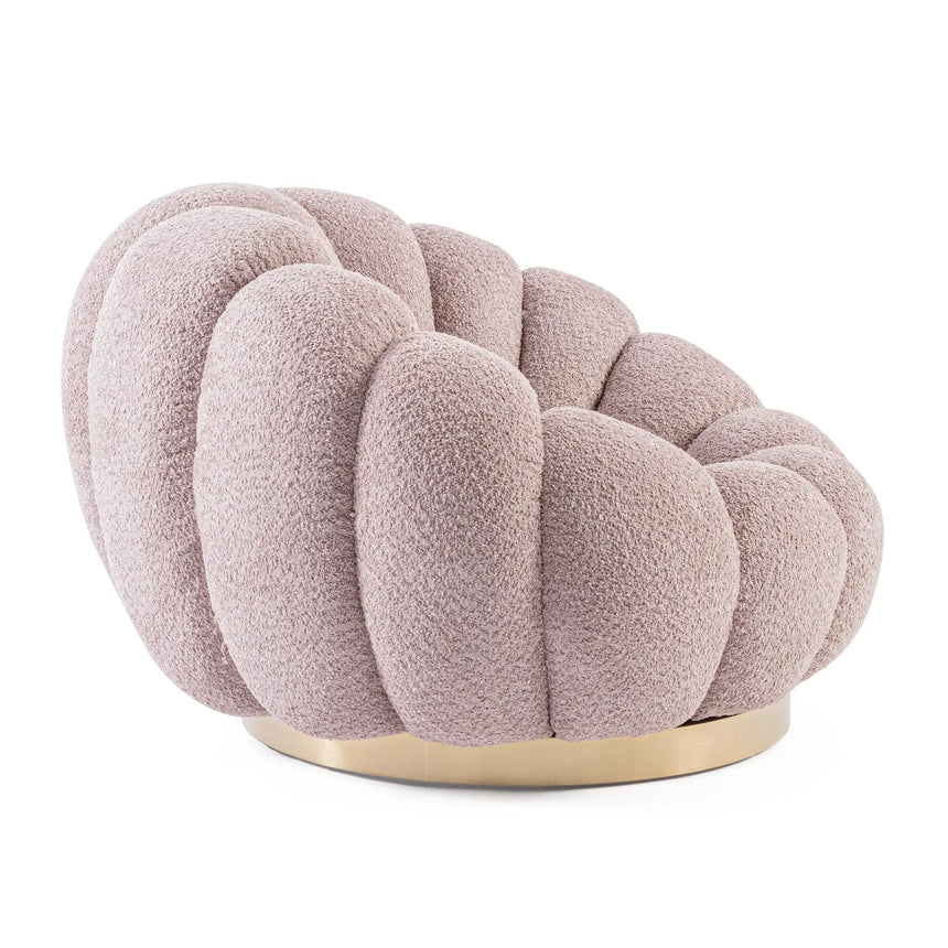 Drehsessel Florel Altrosa - ZEN ZONE Furniture