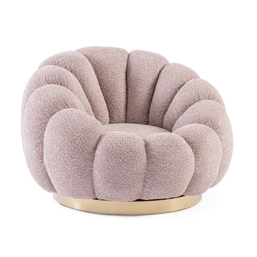 Drehsessel Florel Altrosa - ZEN ZONE Furniture