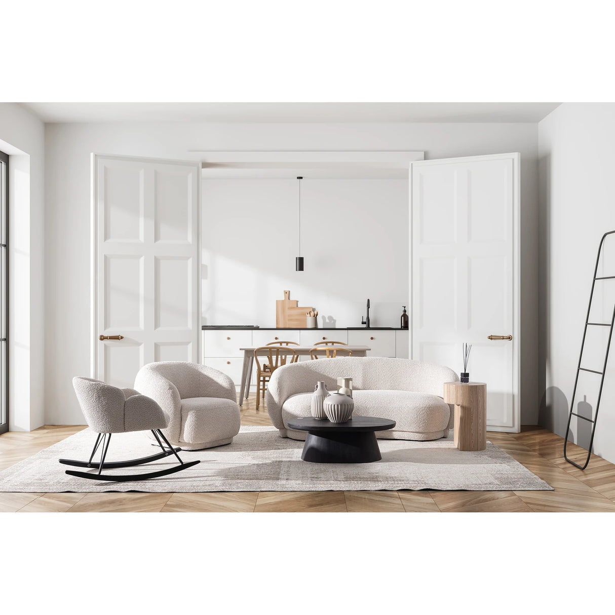 Sofa 2-Sitzer Tecla Natur - ZEN ZONE Furniture