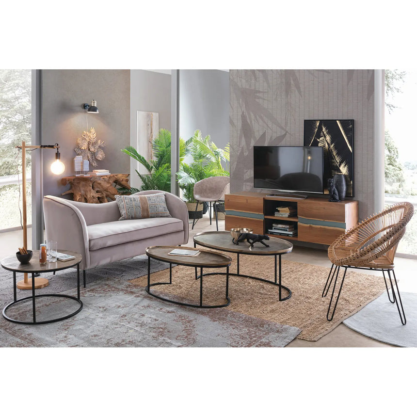 TV Sideboard Aron mit 2 Türen - ZEN ZONE Furniture