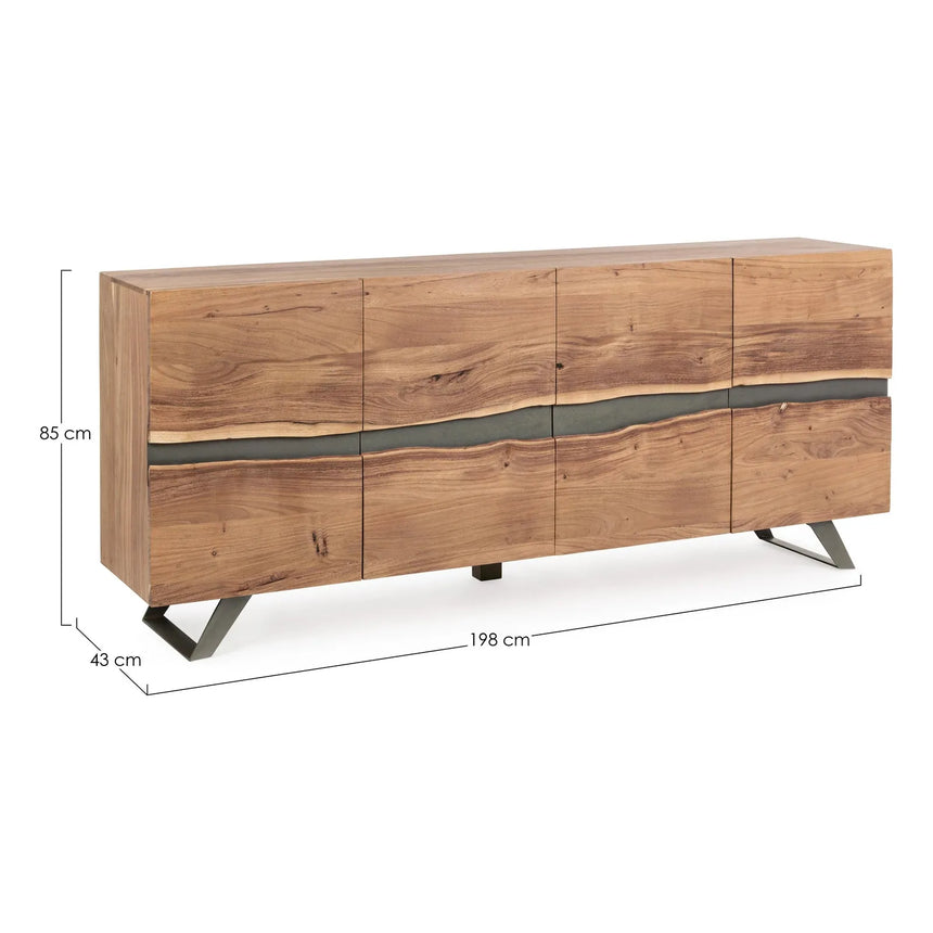 Aron Sideboard 4 Türen - ZEN ZONE Furniture