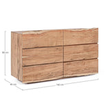 Kommode mit 6 Schubladen Aron - ZEN ZONE Furniture