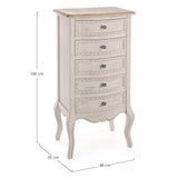 Kommode aus Holz mit 5 Schubladen Clarisse - ZEN ZONE Furniture
