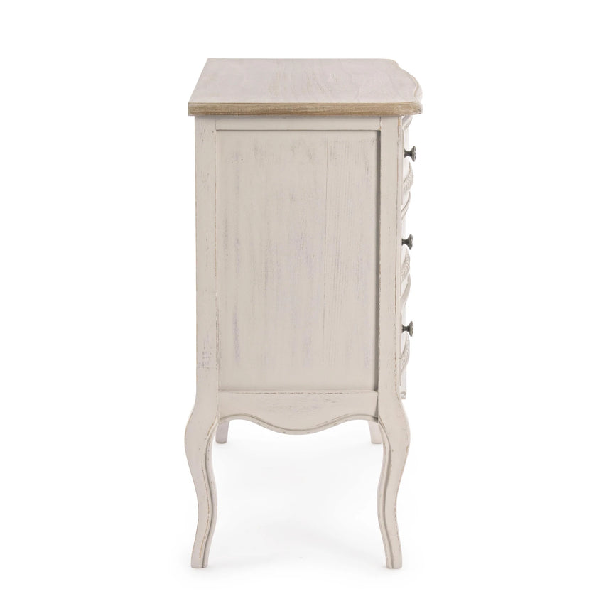 Kommode aus Holz mit 3 Schubladen Clarisse - ZEN ZONE Furniture