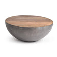 Couchtisch rund 90x90 Grau Lancaster - ZEN ZONE Furniture