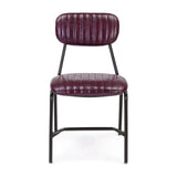 Debbie Stuhl Vintage Burgundy - ZEN ZONE Furniture