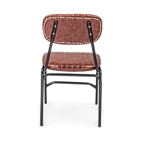 Debbie Stuhl Vintage Dunkelorange - ZEN ZONE Furniture