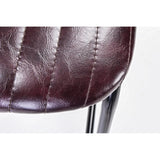 Debbie Barhocker Vintage Burgunderrot - ZEN ZONE Furniture
