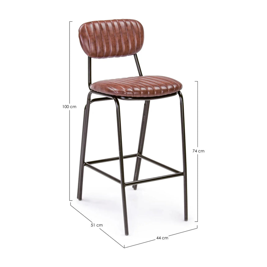 Debbie Barhocker Vintage Dunkelorange - ZEN ZONE Furniture