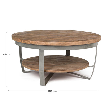 Couchtisch rund 90x90 Narvik - ZEN ZONE Furniture