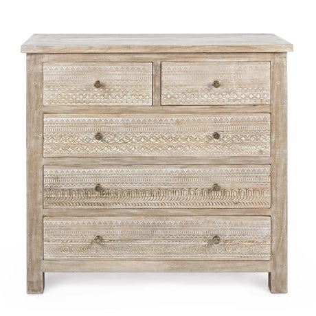 Kommode mit 5 Schubladen Mayra - ZEN ZONE Furniture