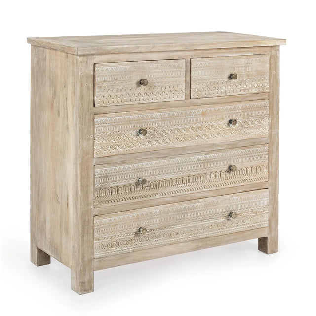 Kommode mit 5 Schubladen Mayra - ZEN ZONE Furniture