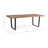 Elmer Tisch 220x100 cm - ZEN ZONE Furniture