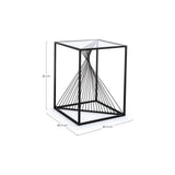 Espiralförmiger Couchtisch 40x40 cm - ZEN ZONE Furniture