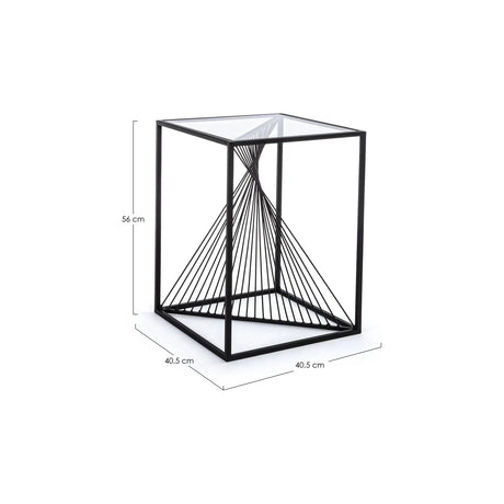Espiralförmiger Couchtisch 40x40 cm - ZEN ZONE Furniture