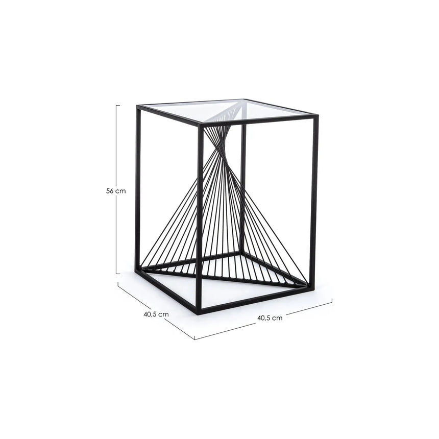 Espiralförmiger Couchtisch 40x40 cm - ZEN ZONE Furniture