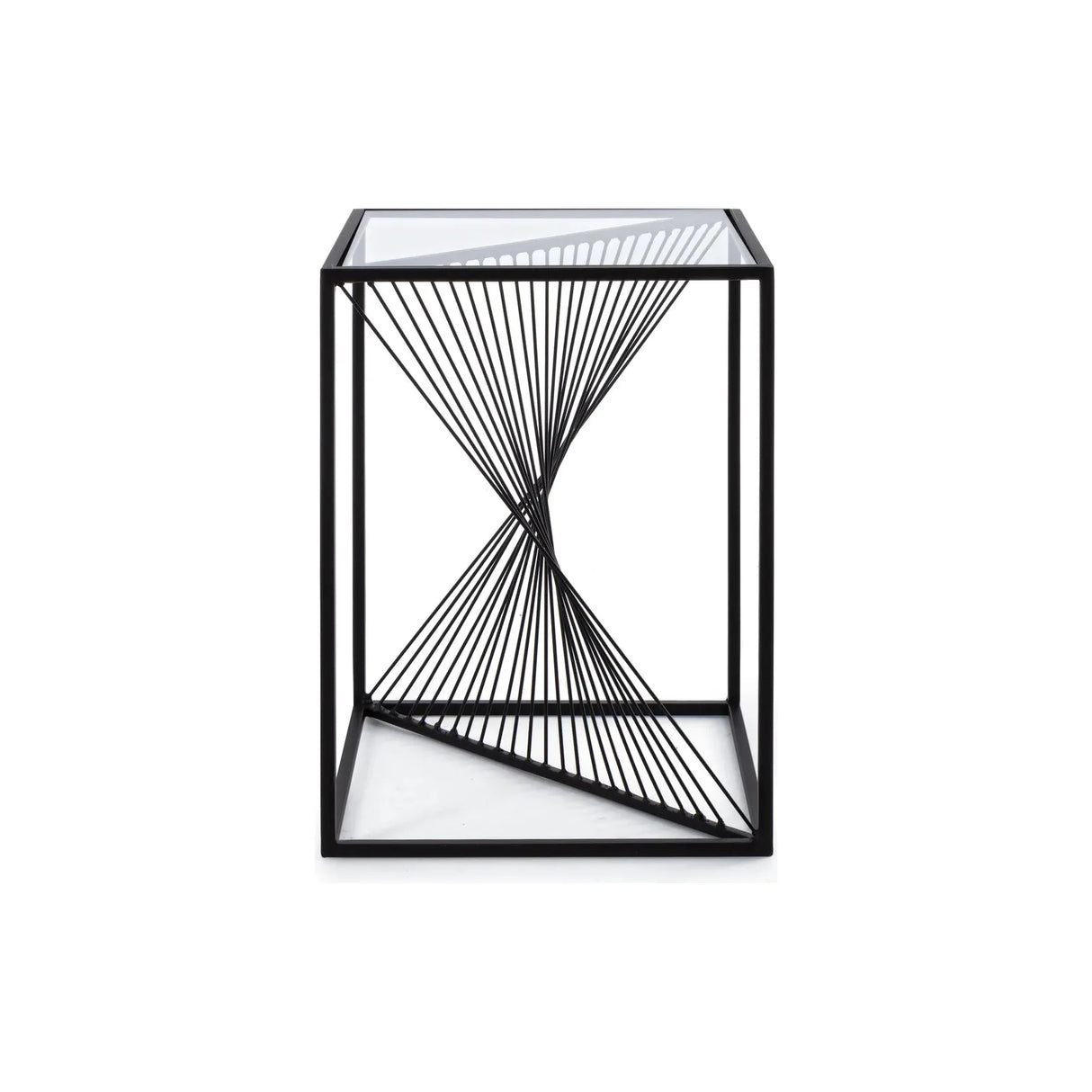 Espiralförmiger Couchtisch 40x40 cm - ZEN ZONE Furniture