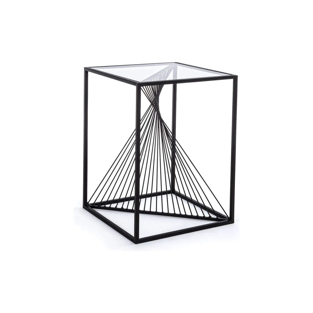 Espiralförmiger Couchtisch 40x40 cm - ZEN ZONE Furniture