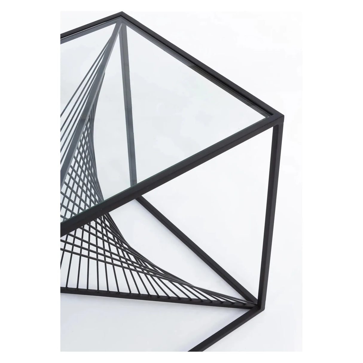 Espiralförmiger Couchtisch 48x48 cm - ZEN ZONE Furniture