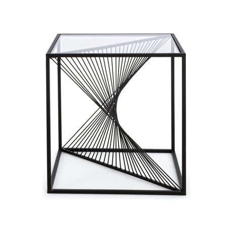 Espiralförmiger Couchtisch 48x48 cm - ZEN ZONE Furniture