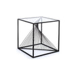 Espiralförmiger Couchtisch 48x48 cm - ZEN ZONE Furniture