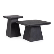 2er Set Couchtisch quadratisch Fuji - ZEN ZONE Furniture
