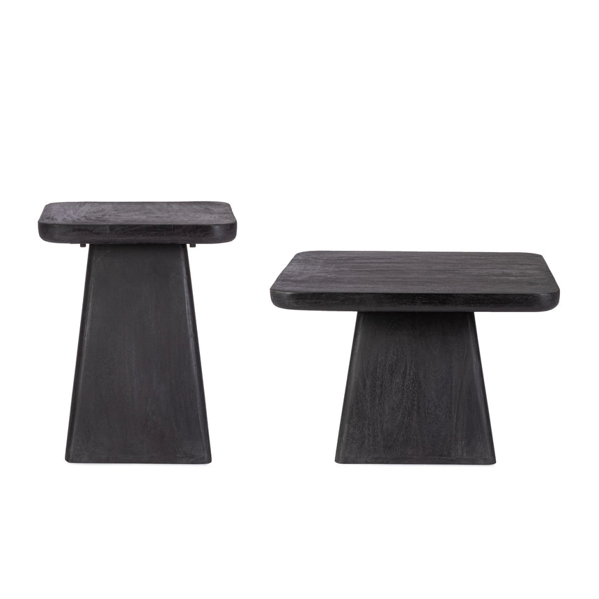 2er Set Couchtisch quadratisch Fuji - ZEN ZONE Furniture