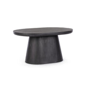 Beistelltisch oval 80x56 Fuji - ZEN ZONE Furniture