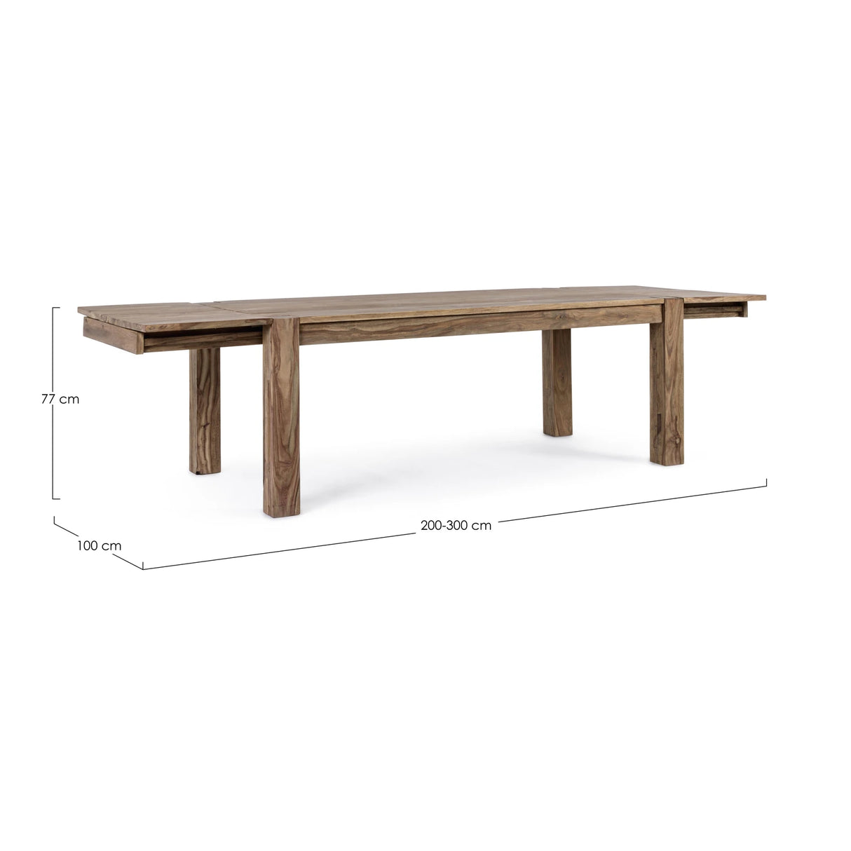 Esstisch ausziehbar 200-300x100cm Salford - ZEN ZONE Furniture