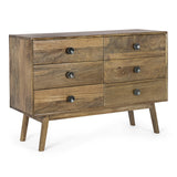 Kommode mit 6 Schubladen Sylvester - ZEN ZONE Furniture