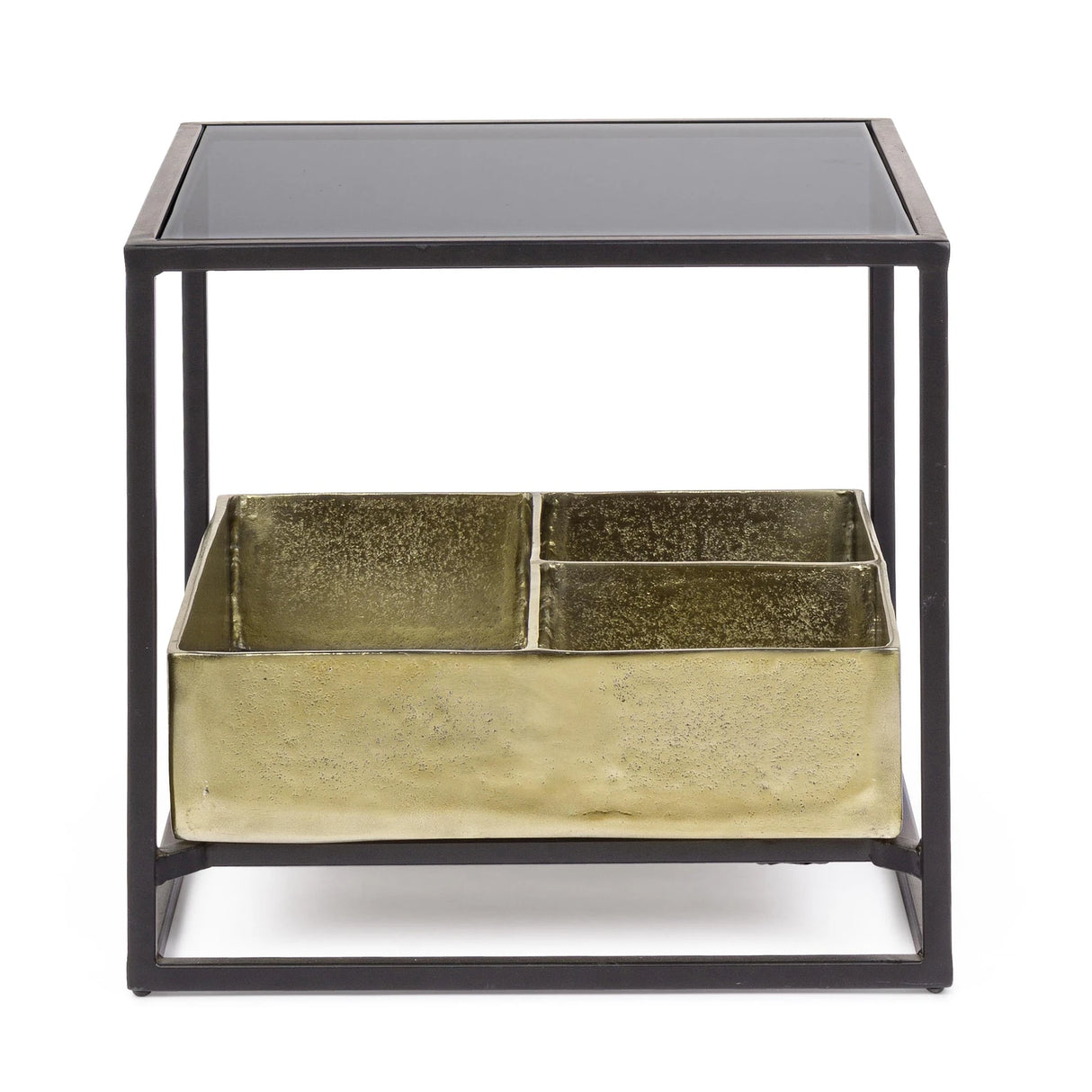Beistelltisch mit Behälter 42x42 Mavila - ZEN ZONE Furniture