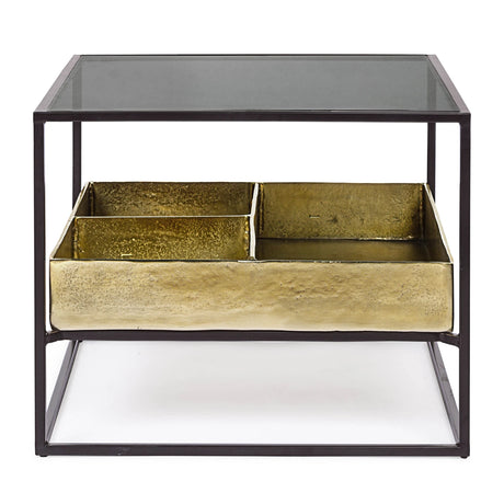 Beistelltisch mit Behälter 62x62 Mavila - ZEN ZONE Furniture
