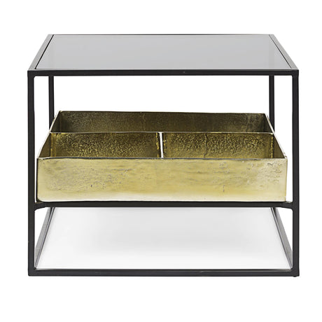 Beistelltisch mit Behälter 62x62 Mavila - ZEN ZONE Furniture