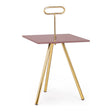 Inesh Couchtisch Orchidee quadratisch 35x35 cm - ZEN ZONE Furniture