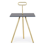 Inesh Couchtisch Rock quadratisch 40x40 cm - ZEN ZONE Furniture