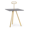 Inesh Couchtisch Rock quadratisch 40x40 cm - ZEN ZONE Furniture