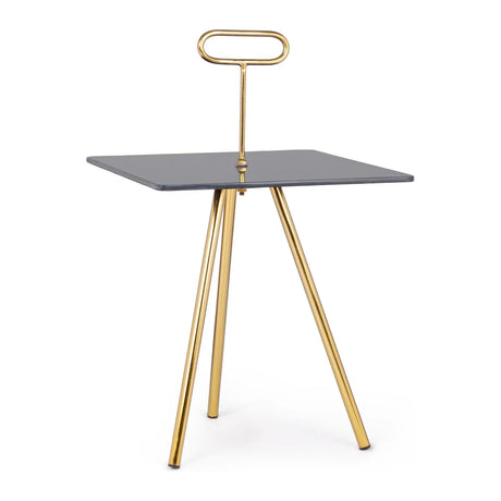 Inesh Couchtisch Rock quadratisch 40x40 cm - ZEN ZONE Furniture