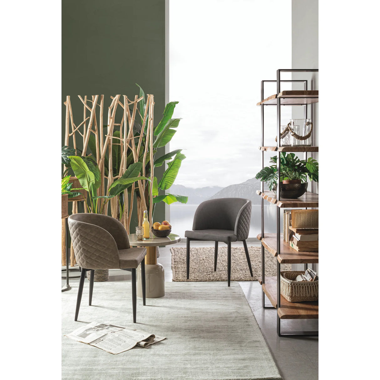 Beistelltisch 50.5x50.5 Nalima Cremefarben - ZEN ZONE Furniture