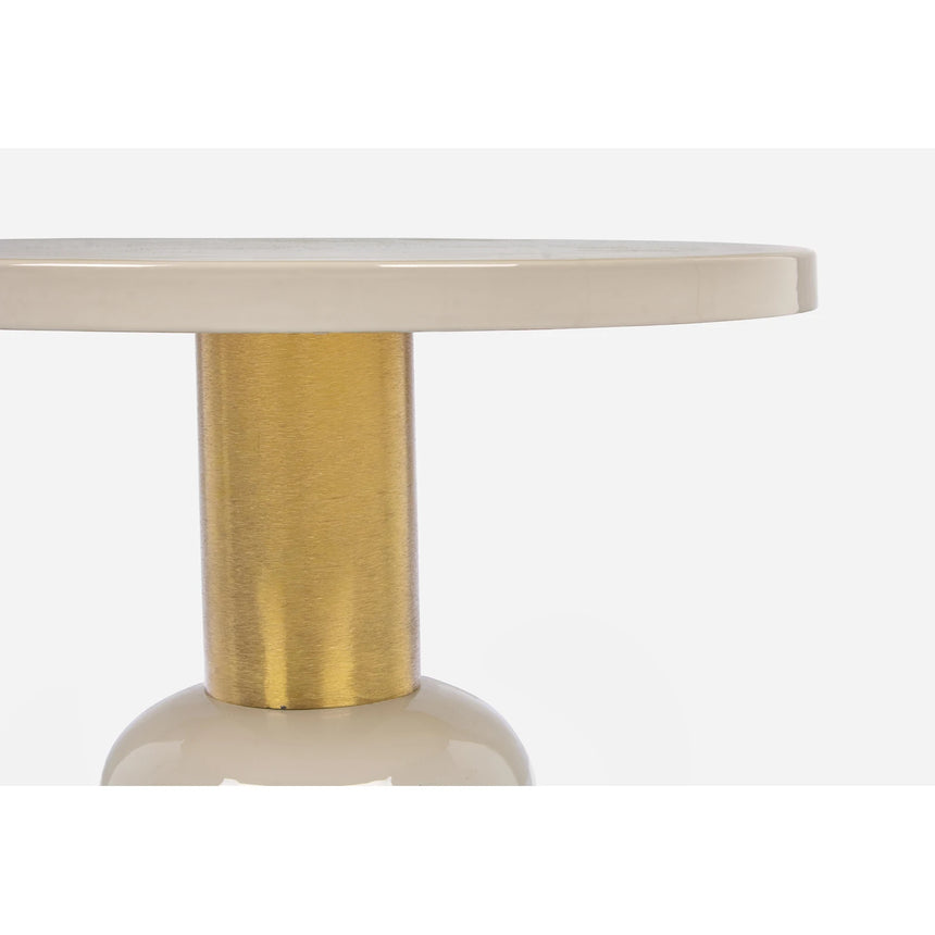 Beistelltisch 50.5x50.5 Nalima Cremefarben - ZEN ZONE Furniture