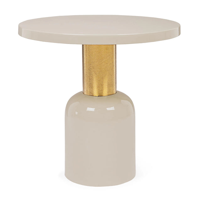 Beistelltisch 50.5x50.5 Nalima Cremefarben - ZEN ZONE Furniture
