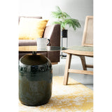 Beistelltisch 50x50 Nalima Dunkelgrün - ZEN ZONE Furniture