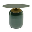 Beistelltisch 50x50 Nalima Dunkelgrün - ZEN ZONE Furniture