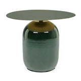 Beistelltisch 50x50 Nalima Dunkelgrün - ZEN ZONE Furniture