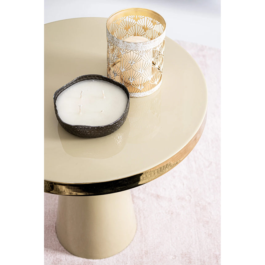 Beistelltisch 45.5x45.5 Nandika Ivory - ZEN ZONE Furniture