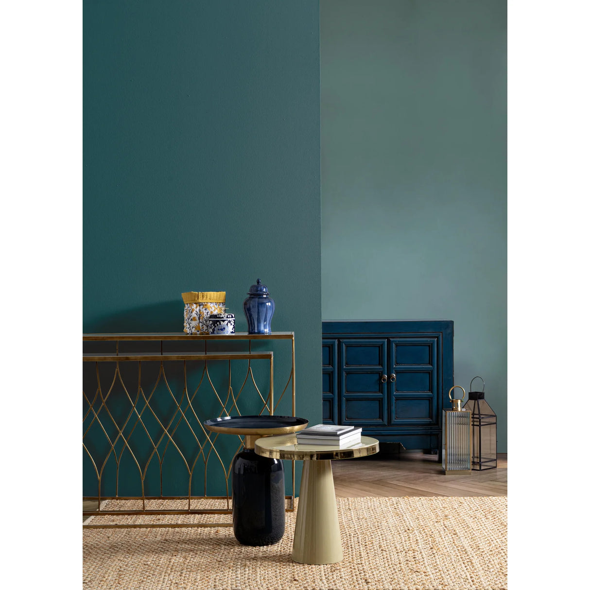 Beistelltisch 45.5x45.5 Nandika Ivory - ZEN ZONE Furniture