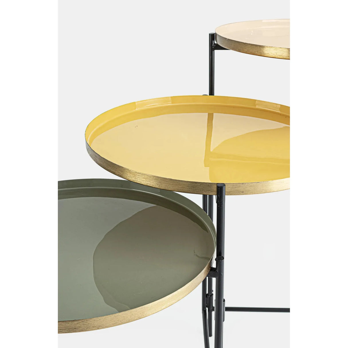 Amrita Couchtisch Klappbar 3-teilig - ZEN ZONE Furniture