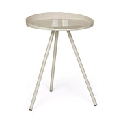 Anchita Couchtisch Creme 41 x 41 cm - ZEN ZONE Furniture