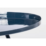 Anchita Couchtisch Blau 46.5 x 46.5 cm - ZEN ZONE Furniture