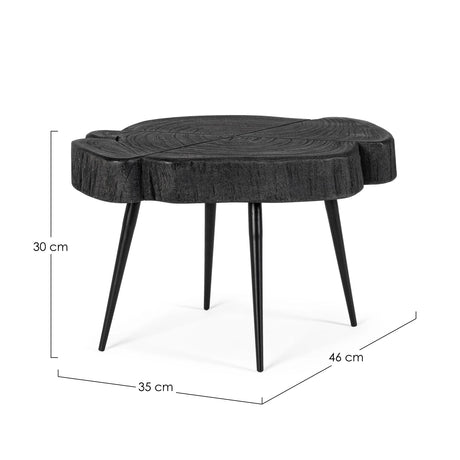 Beistelltisch Schwarz S Zakia - ZEN ZONE Furniture