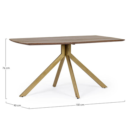 Esstisch 150x90cm Sherman - ZEN ZONE Furniture